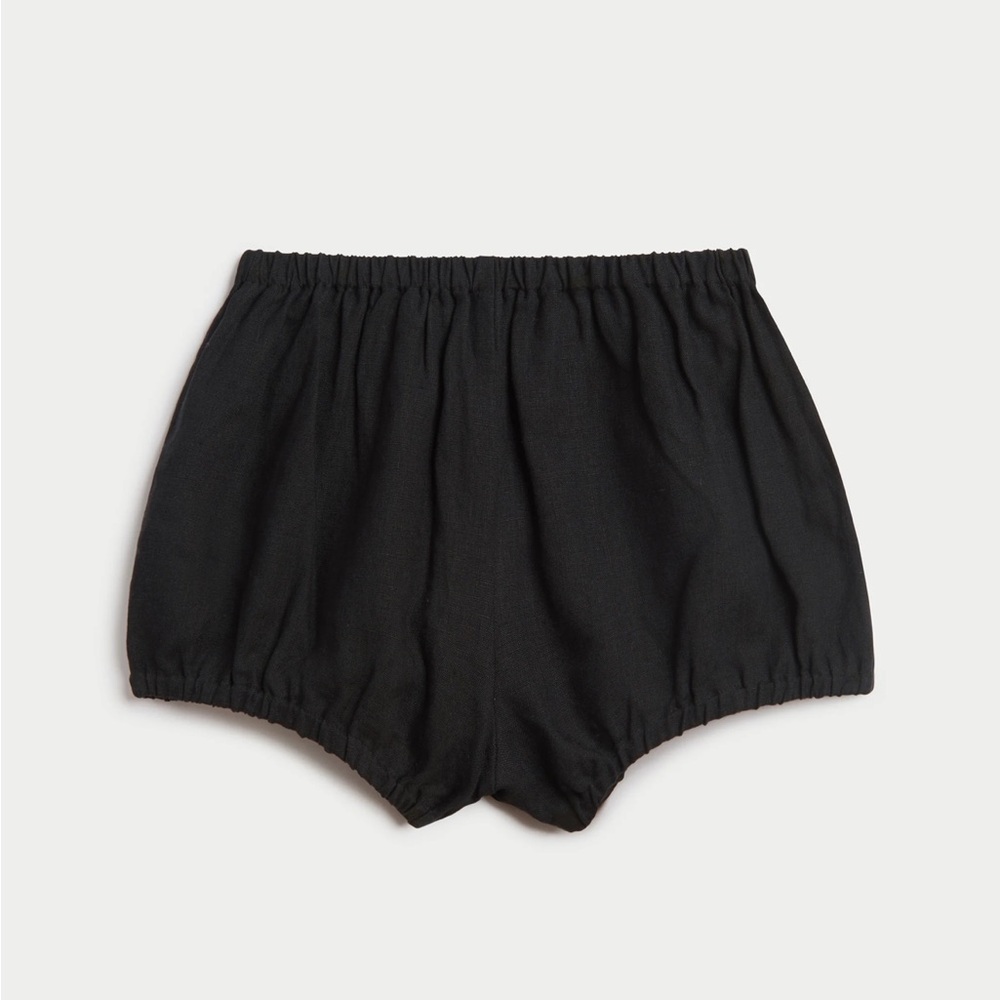 Suzie Kondi Hera Black Linen Bloomers